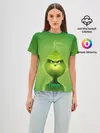 Женская базовая футболка / Гринч