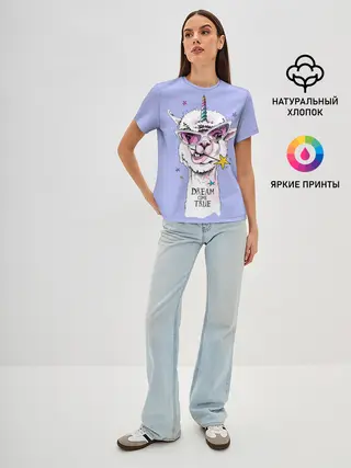 Женская базовая футболка / Dream come true