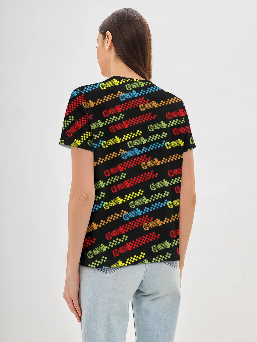 Женская базовая футболка / Формула 1 Гонки