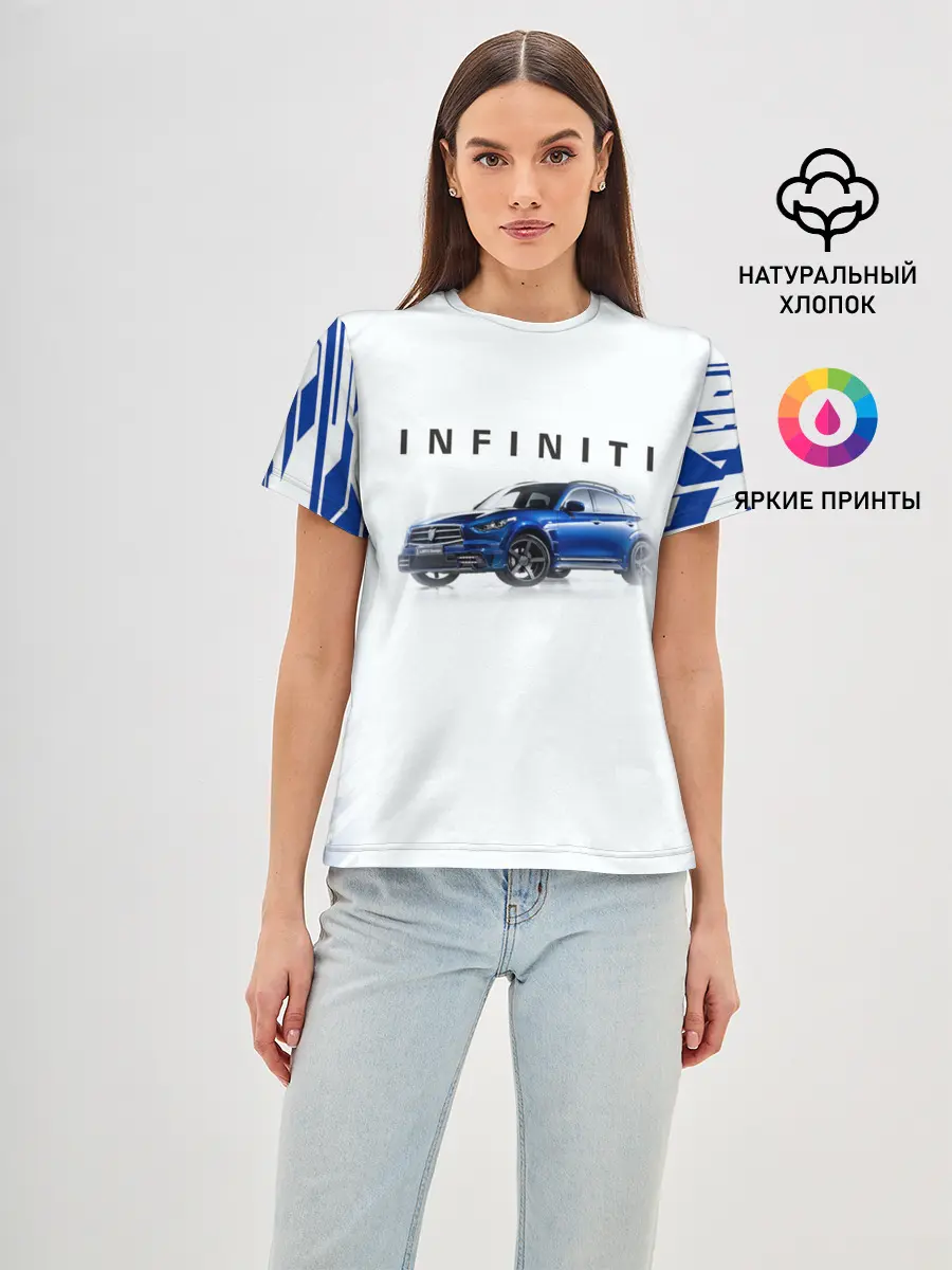 Женская базовая футболка / Infinity | Инфинити