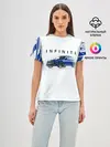 Женская базовая футболка / Infinity | Инфинити