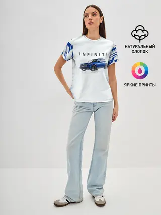 Женская базовая футболка / Infinity | Инфинити