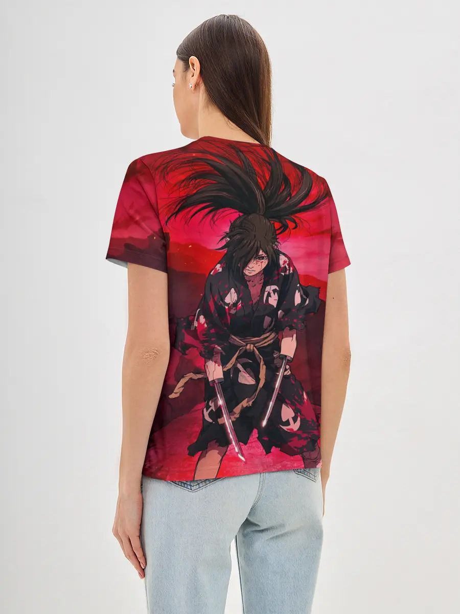 Женская базовая футболка / Dororo Poster | Дороро Постер