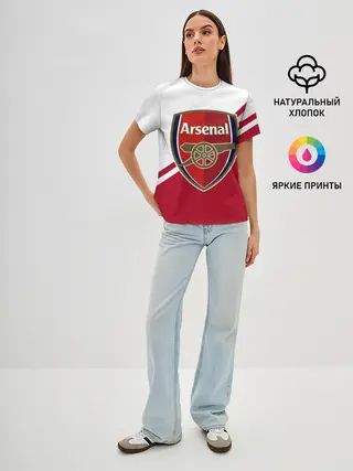 Женская базовая футболка / Arsenal FC