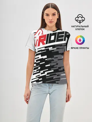 Женская базовая футболка / Форма для мотокросса FOX