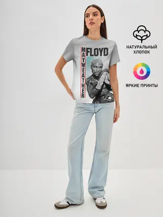 Женская базовая футболка / Флойд Мейвезер