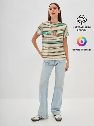 Женская базовая футболка / Мумия