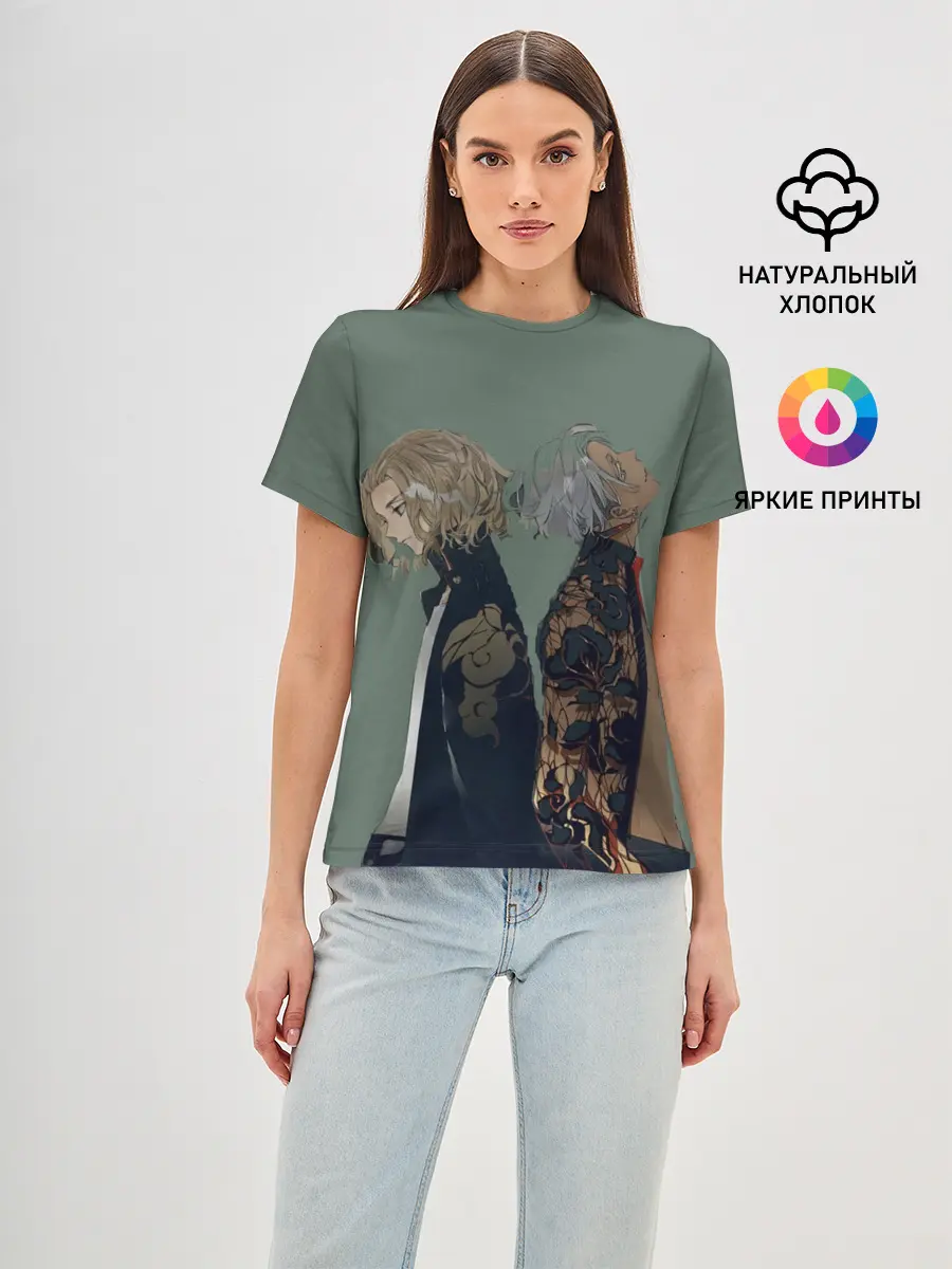 Женская базовая футболка / Токийские мстители Майки