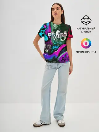 Женская базовая футболка / Fever Dream | Горячечные грёзы