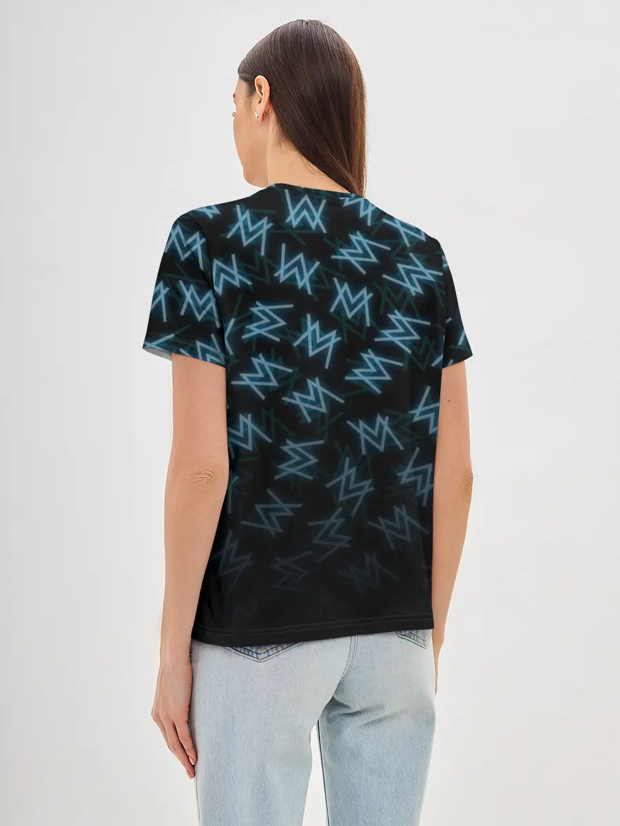 Женская базовая футболка / ALAN WALKER