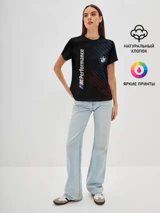 Женская базовая футболка / BMW PERFORMANCE