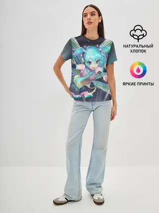 Женская базовая футболка / Song