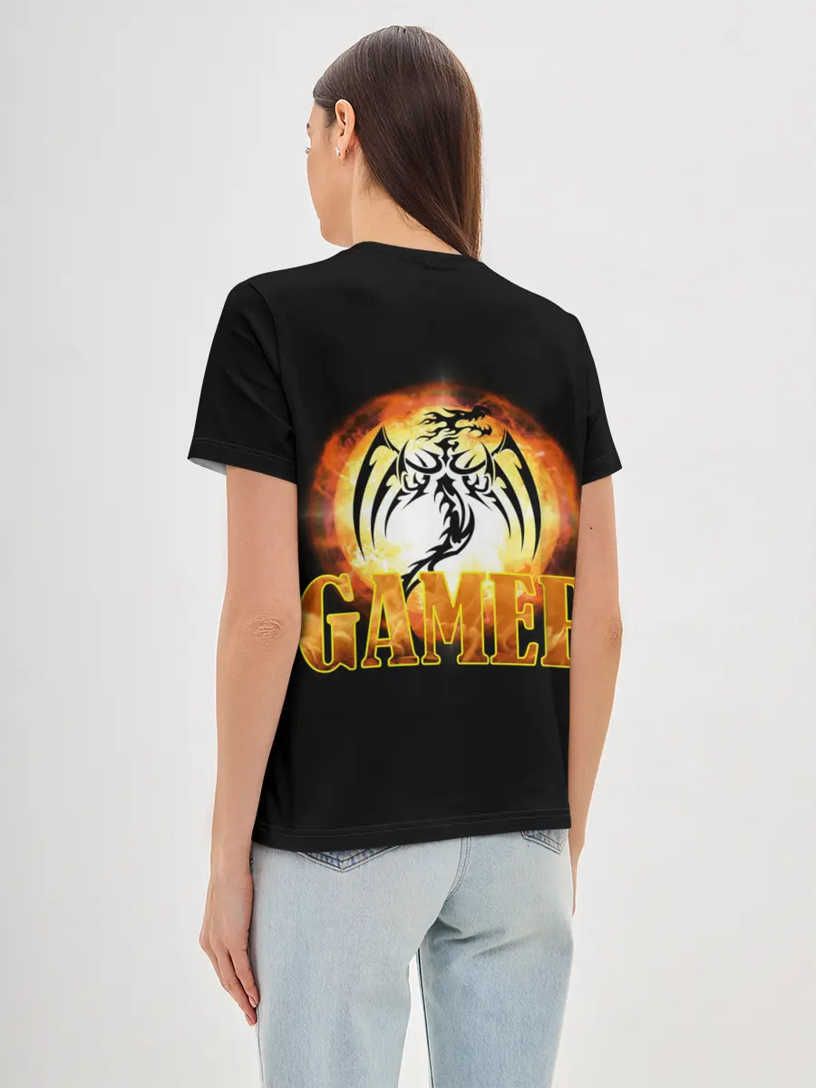 Женская базовая футболка / GAMER | Геймер