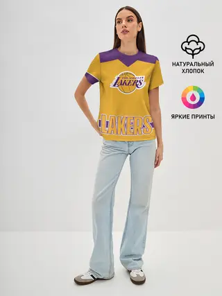 Женская базовая футболка / Los Angeles Lakers
