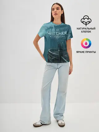 Женская базовая футболка / Ведьмак 3: Дикая Охота