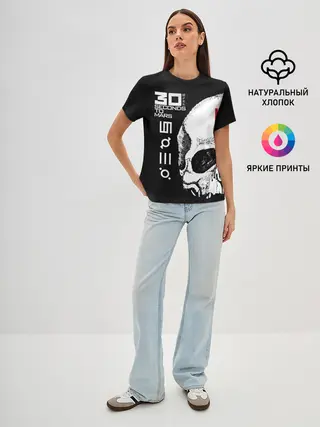 Женская базовая футболка / 30 Seconds to Mars