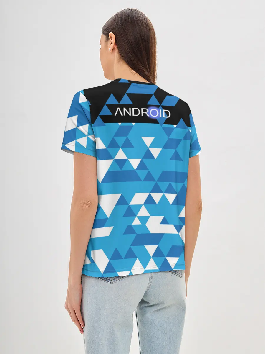 Женская базовая футболка / Detroit:become