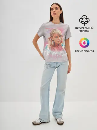 Женская базовая футболка / Taylor Swift