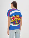 Женская базовая футболка / FC BARCELONA / ФК БАРСЕЛОНА
