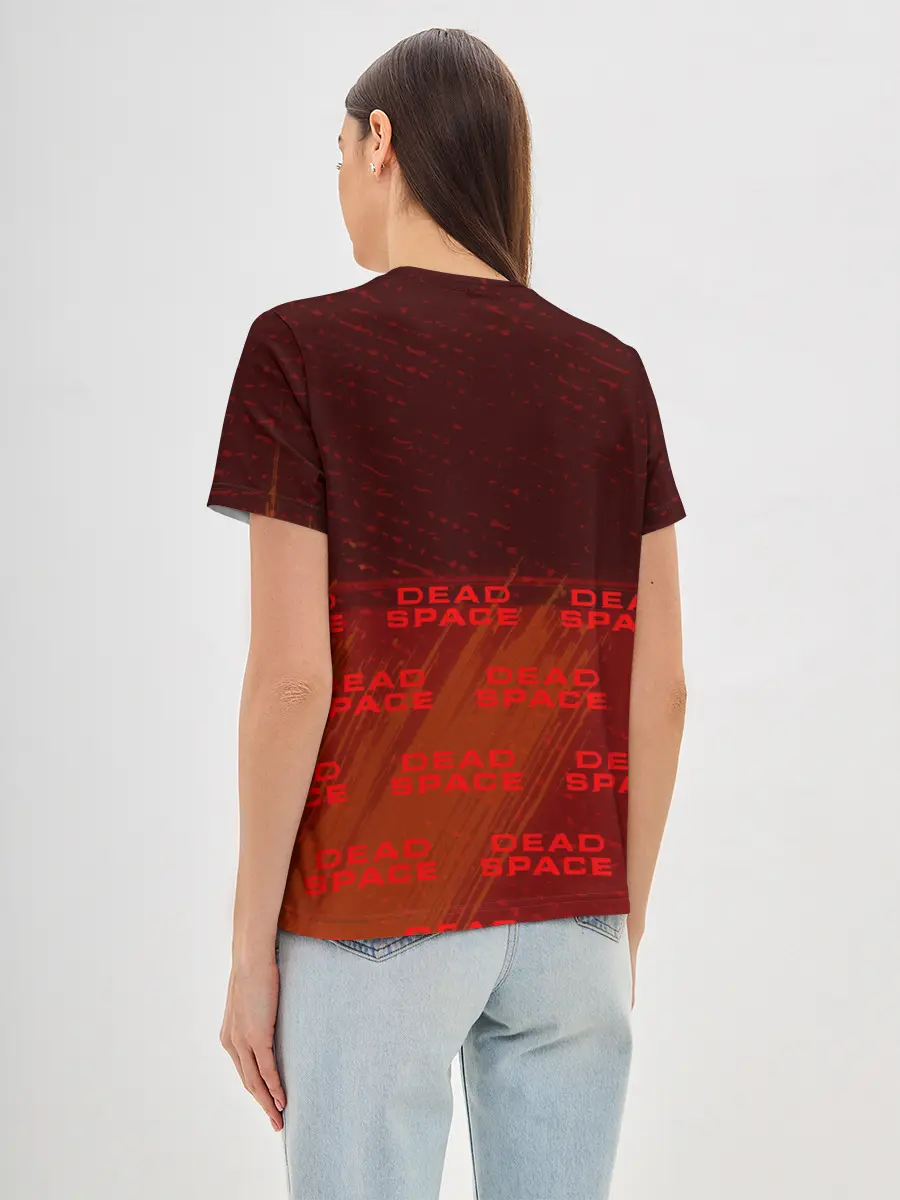 Женская базовая футболка / Дэд Спейс - Краска