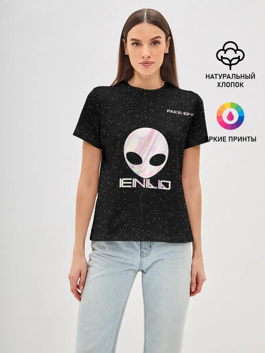 Женская базовая футболка / Face Off-Enlo