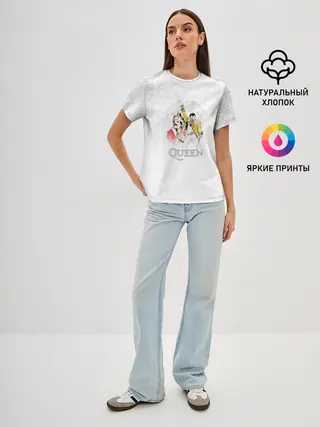Женская базовая футболка / Queen