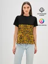 Женская базовая футболка / СТИЛЬ ЛЕОПАРДА