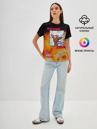 Женская базовая футболка / Big Ricardo