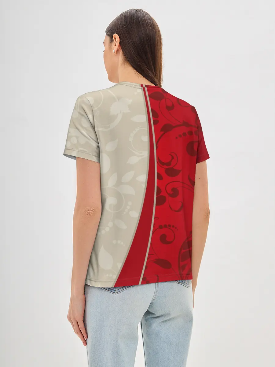 Женская базовая футболка / Russia