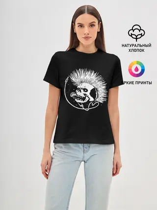 Женская базовая футболка / Панк | Punk