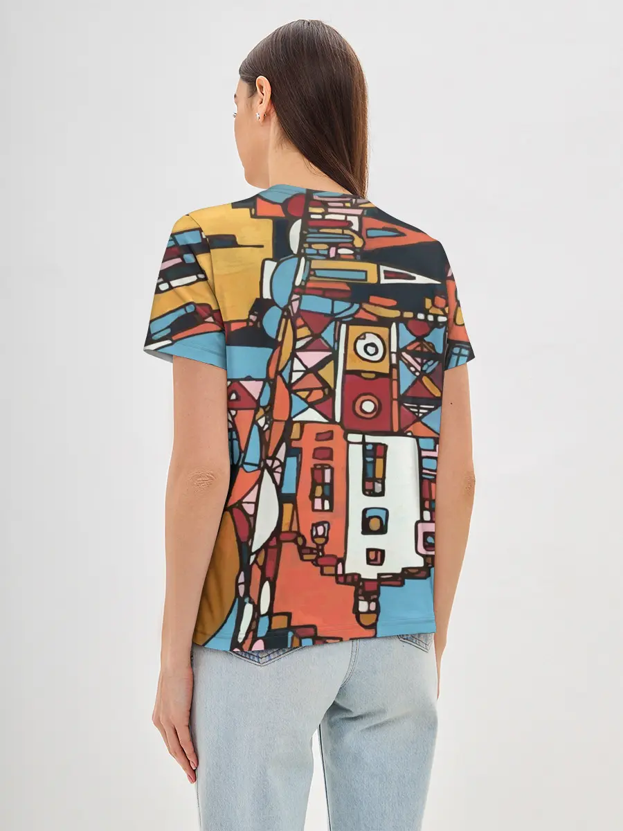 Женская базовая футболка / Франкфурт