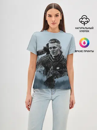 Женская базовая футболка / vikings
