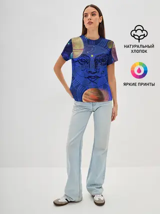 Женская базовая футболка / Астрология планет