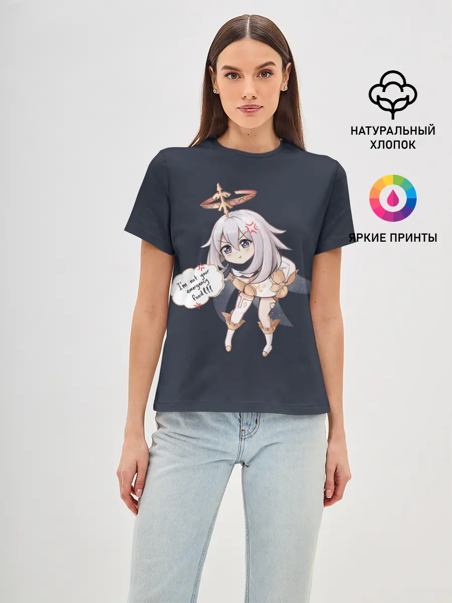 Женская базовая футболка / Genshin Impact