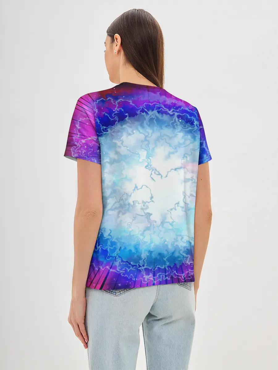 Женская базовая футболка / ГОСПОЖА ГАЛАКТИКА | SPACE GIRL