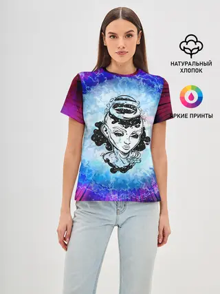 Женская базовая футболка / ГОСПОЖА ГАЛАКТИКА | SPACE GIRL