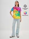 Женская базовая футболка / Tie-Dye