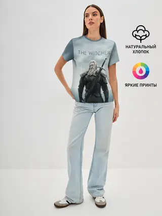 Женская базовая футболка / THE WITCHER
