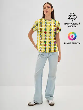 Женская базовая футболка / Among Us