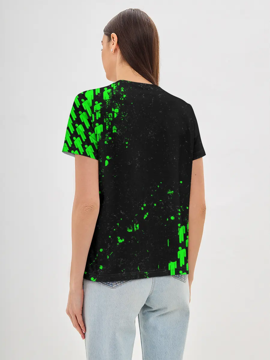 Женская базовая футболка / Billie Eilish