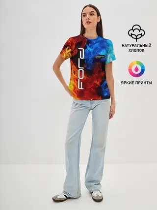 Женская базовая футболка / FORD