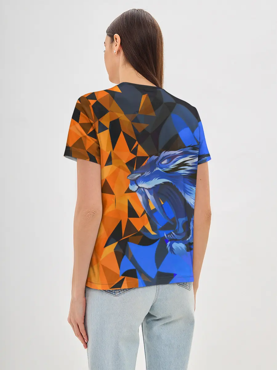 Женская базовая футболка / Тигр