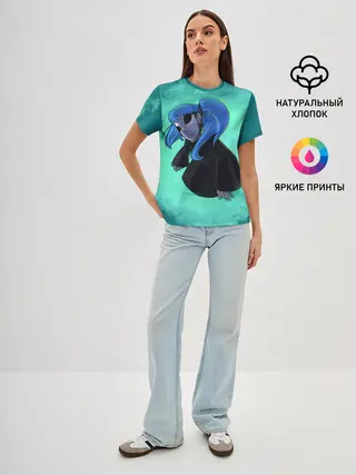 Женская базовая футболка / Sally Face