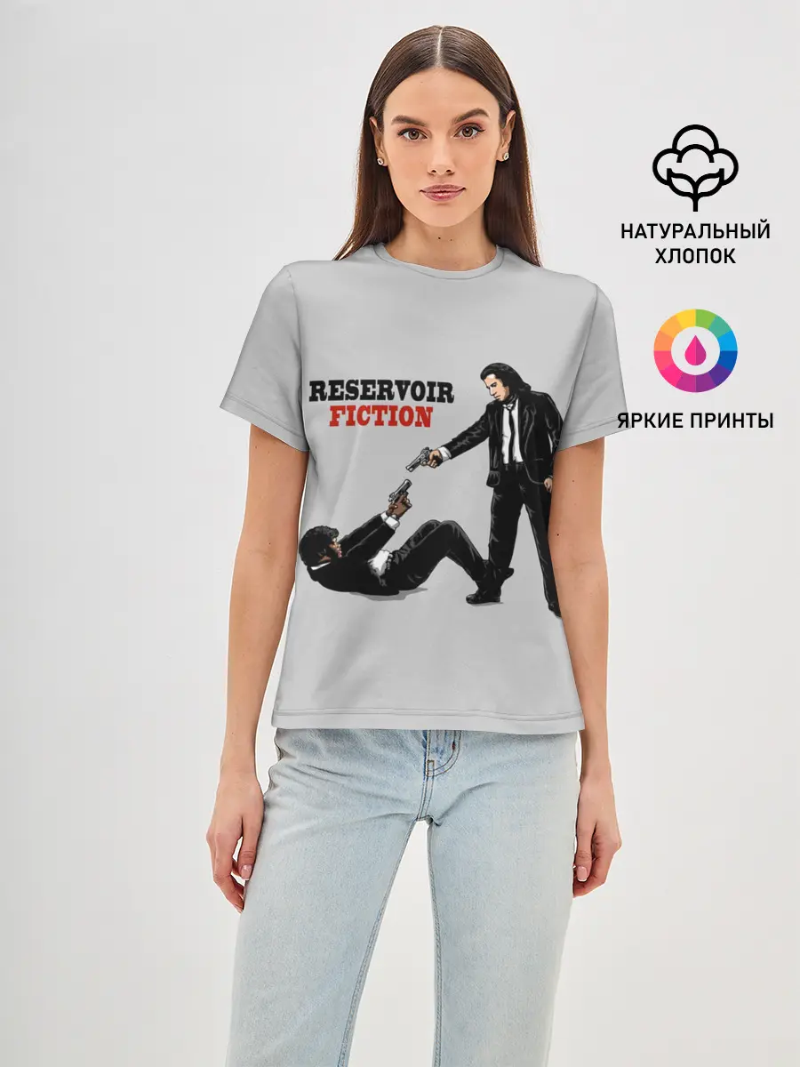 Женская базовая футболка / Криминальное Чтиво