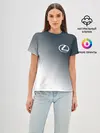 Женская базовая футболка / LEXUS / ЛЕКСУС
