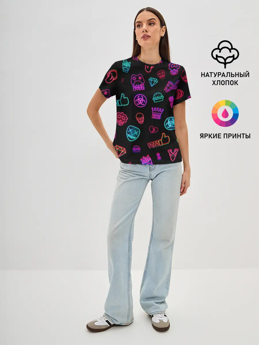 Женская базовая футболка / GAMES