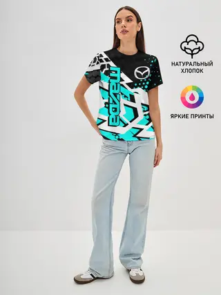 Женская базовая футболка / Mazda