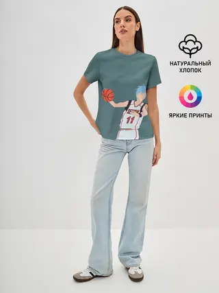 Женская базовая футболка / Tetsuya Kuroko