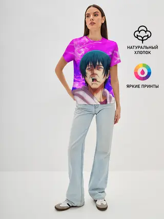 Женская базовая футболка / Необъятный океан