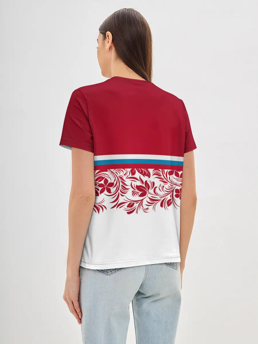 Женская базовая футболка / Российский герб